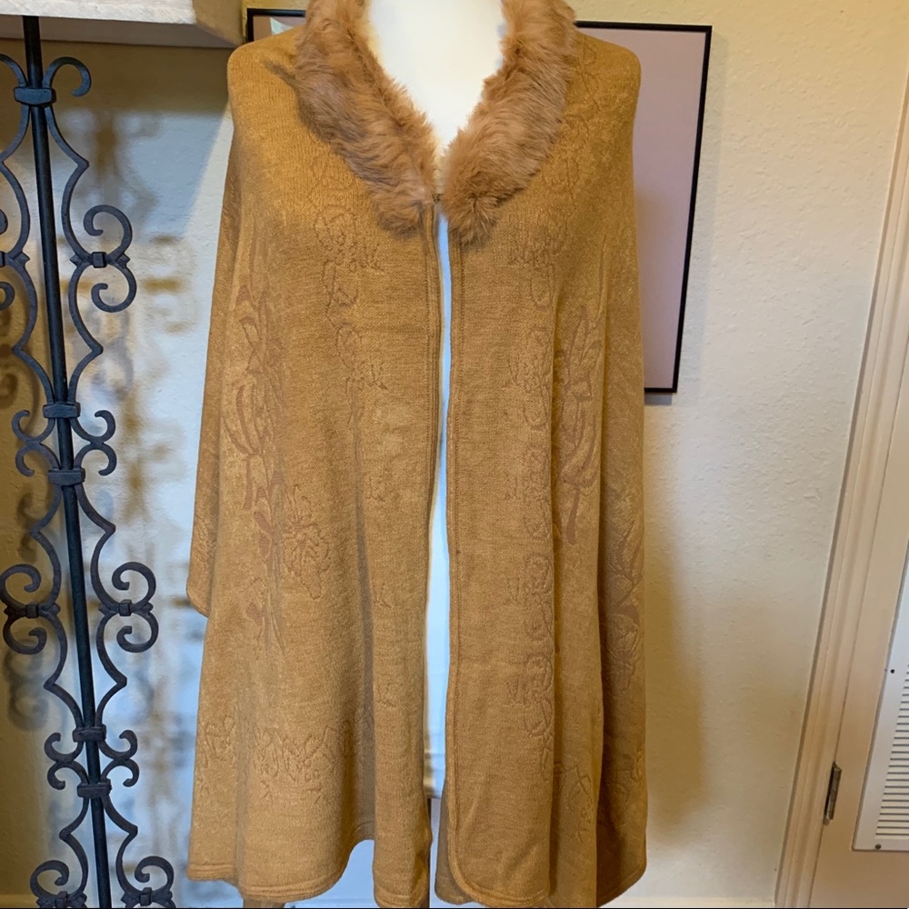 Camel colored wrap